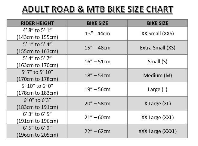 Useful Info – Pickering's Bikes